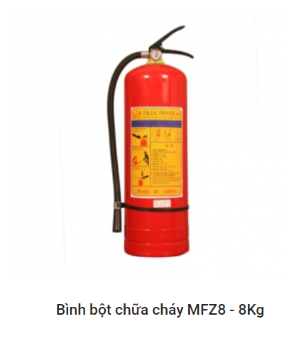 Bình chữa cháy MFZ8